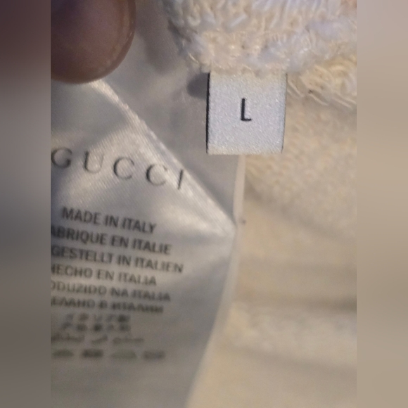 Gucci Chateau Marmont Graphic Sweatshirt Altered to Sz Medium - Picture 14 of 16